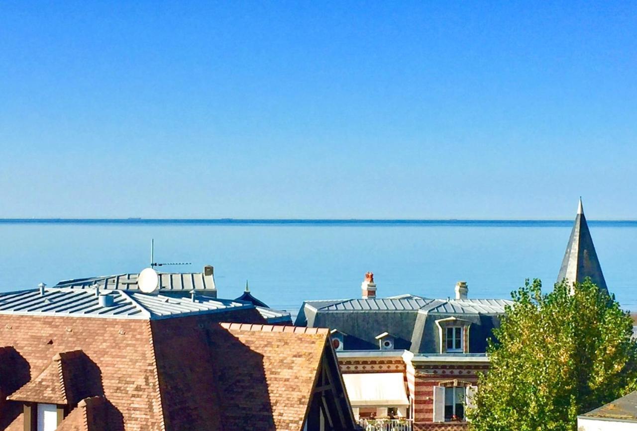 Vue Mer Panoramique Incroyable - Lesparisnormands - Centre Et Plage A 50M Villers-sur-Mer Zewnętrze zdjęcie